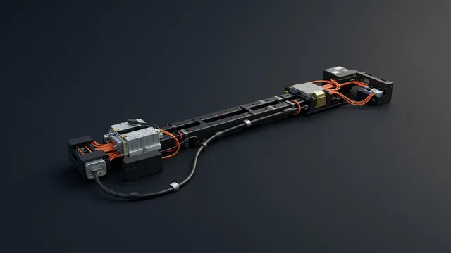 2024 TESLA Cybertruck — Tesla Cybertruck HV harness