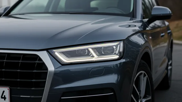 2025 Audi Q5 — Audi Q5 headlight defective