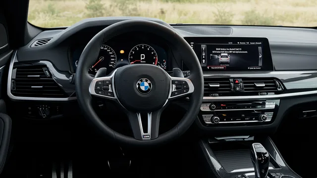 2025 BMW X5 — BMW MFD black CID