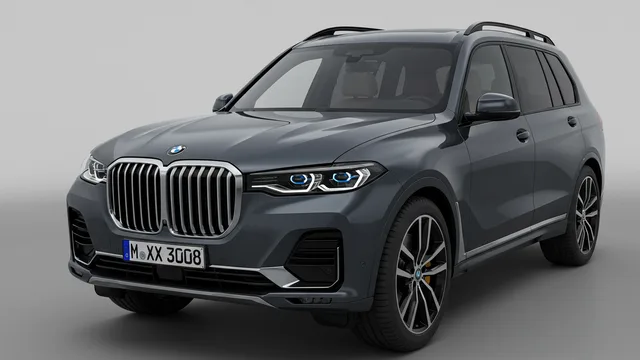 2022 BMW X7 — BMW X7 frontal light electronics