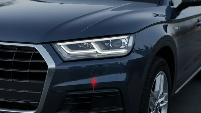 2025 Audi Q5 — Audi Q5 headlight defective