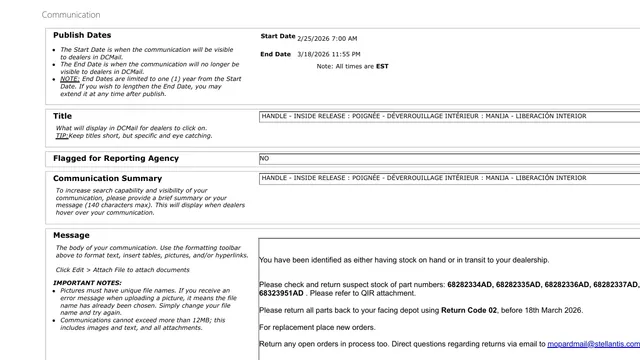 2023 Jeep Wrangler — manufacturer_communication document image 1