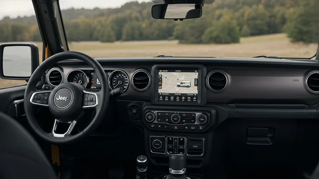 2024 Jeep Wrangler — 2024 Jeep radio screen blank
