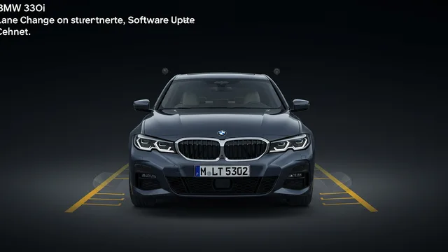 2025 BMW 330i — BMW 330i lane change warning