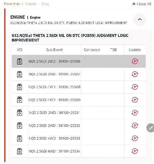 2025 Kia Sportage — manufacturer_communication document image 2