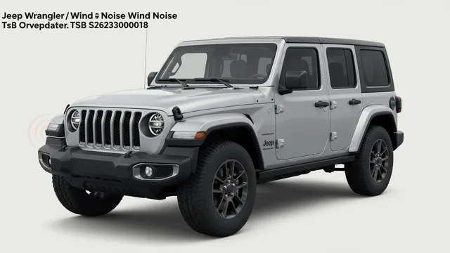 2024 Jeep Wrangler — Jeep Wrangler wind noise