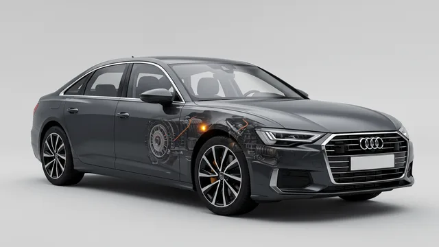 2022 Audi A6 — Audi P17EF00 gearbox fault