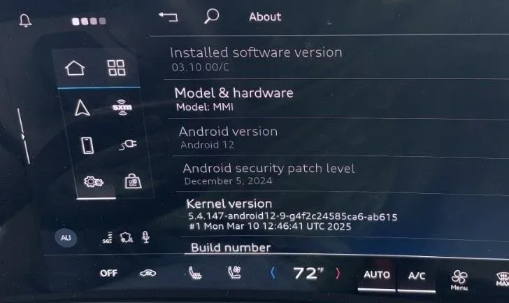 2025 Audi A5 — manufacturer_communication document image 3