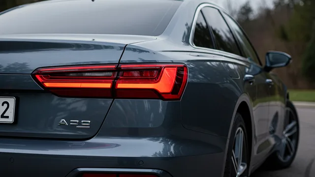2025 Audi A6 — Audi rear lid opens slightly