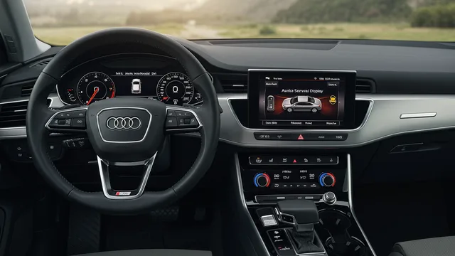 2026 Audi A6 — Audi service interval display