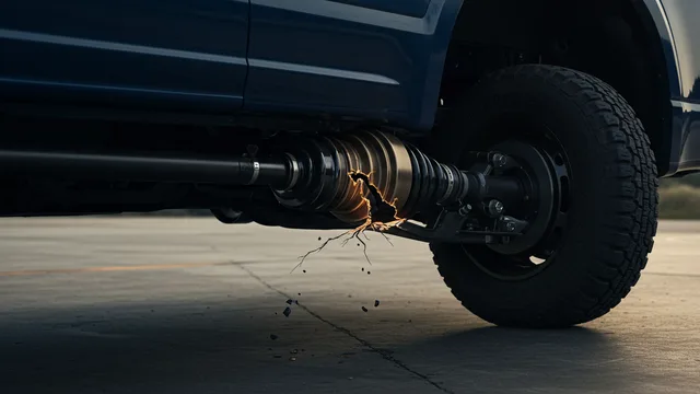 2021 Ford F-150 — Ford F-150 driveshaft fracture