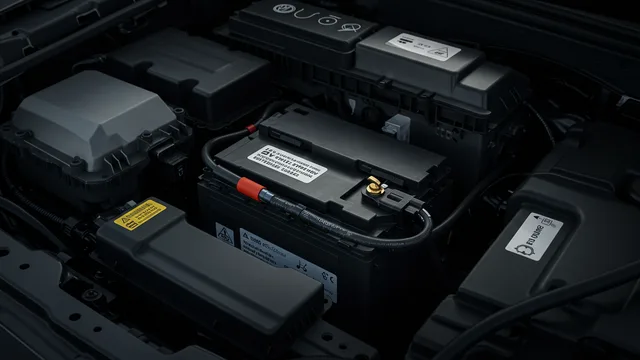 2023 VOLKSWAGEN ID.4 — Volkswagen ID.4 12V battery cable