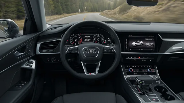2021 Audi A6 — Audi A6 instrument panel display