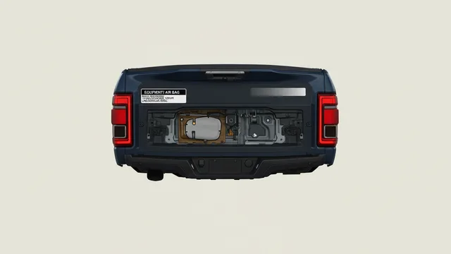 2025 Ford F-150 — Ford F-150 air bag label