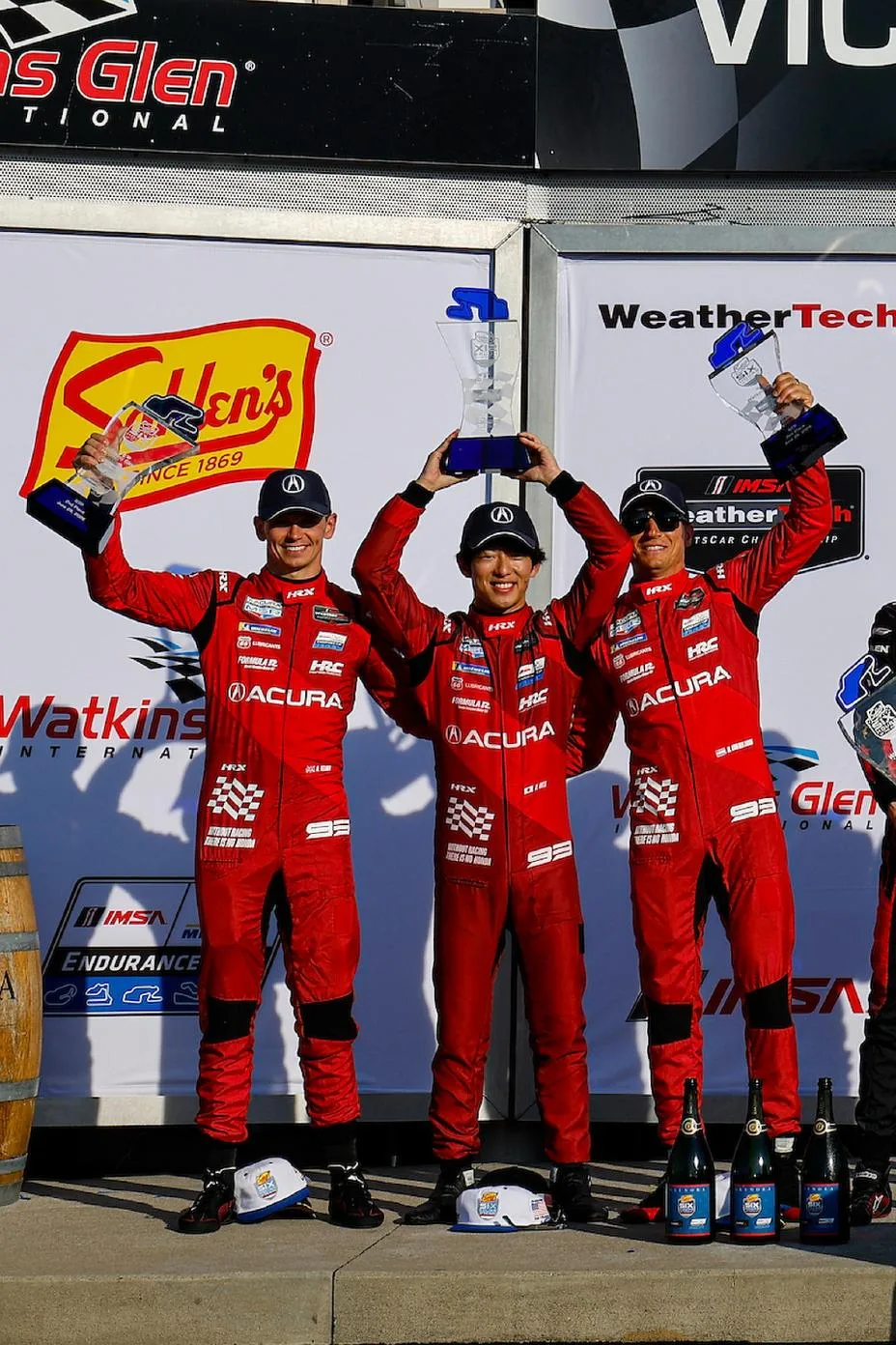 Podium finish for Acura Meyer Shank Racing #93 at Watkins Glen