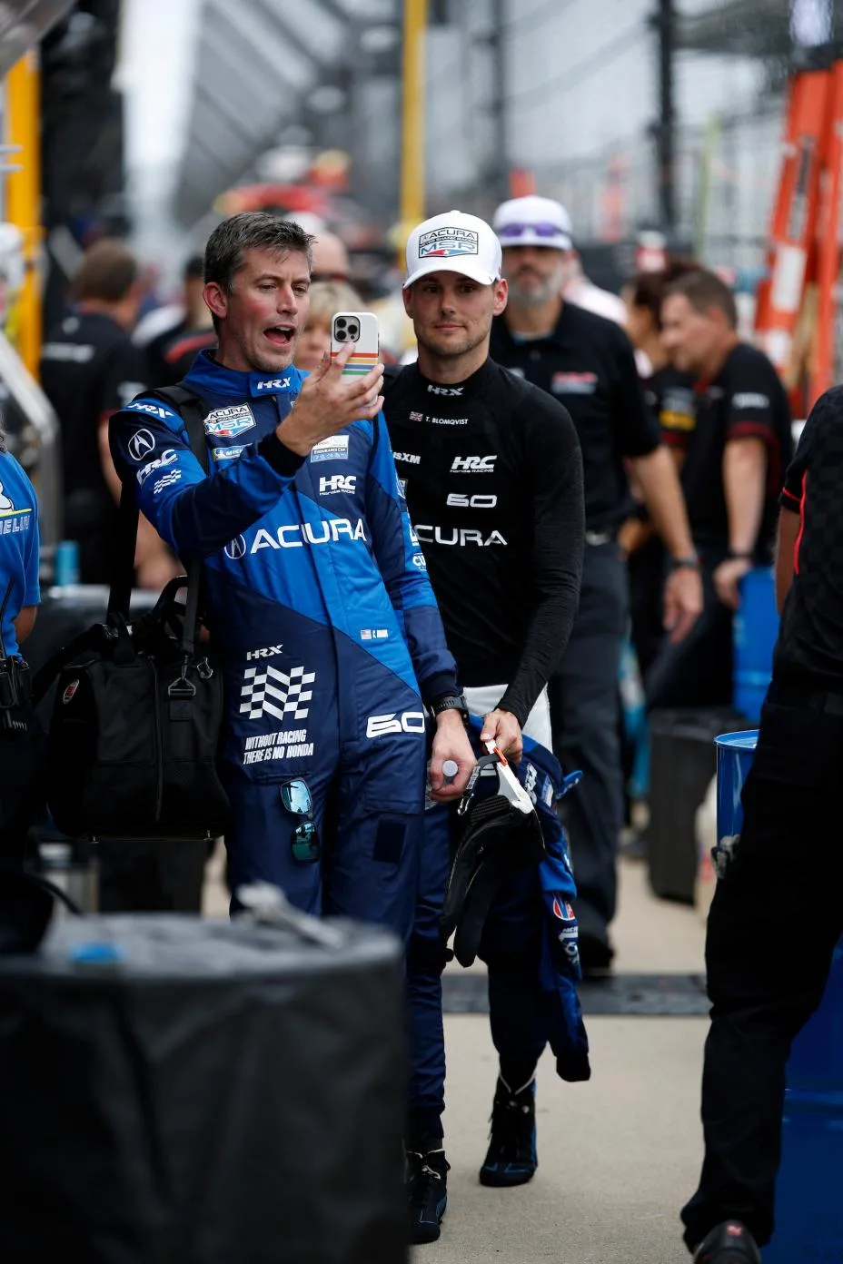 #60: Acura Meyer Shank Racing w/Curb Agajanian, Acura ARX-06, GTP: Tom Blomqvist, Colin Braun