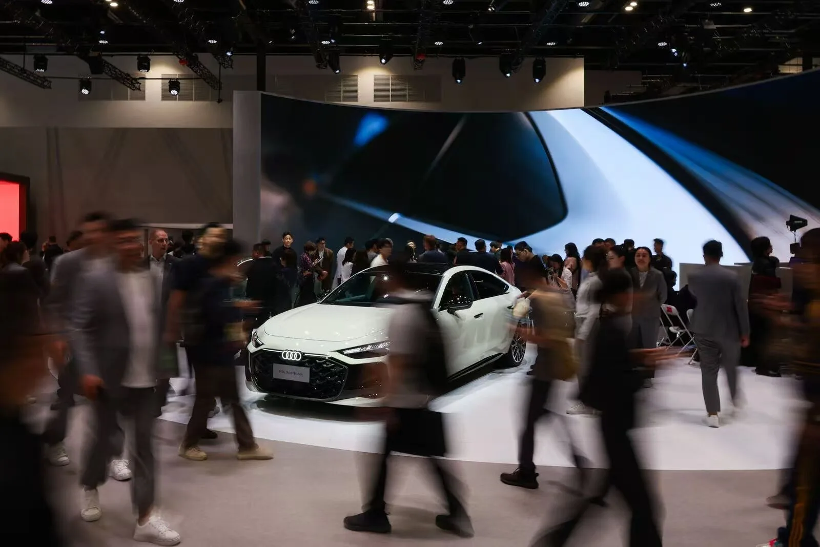 Audi at Auto China 2026 - Audi and its joint venture partners showcase their latest models at Auto China 2026 in Beijing. Pictured: impressions of the Audi brand presence.