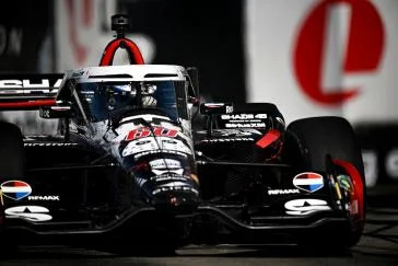 #60: Felix Rosenqvist, Meyer Shank Racing w/Curb Agajanian Honda