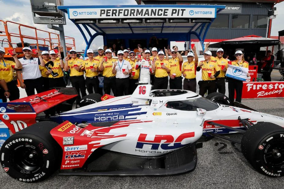 Palou earns fourth consecutive pole position for Honda in Bommarito Automotive Group 500 qualifying