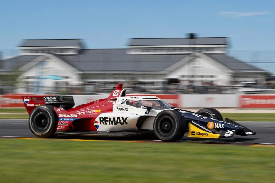 #66: Marcus Armstrong, Meyer Shank Racing w/Curb Agajanian Honda
