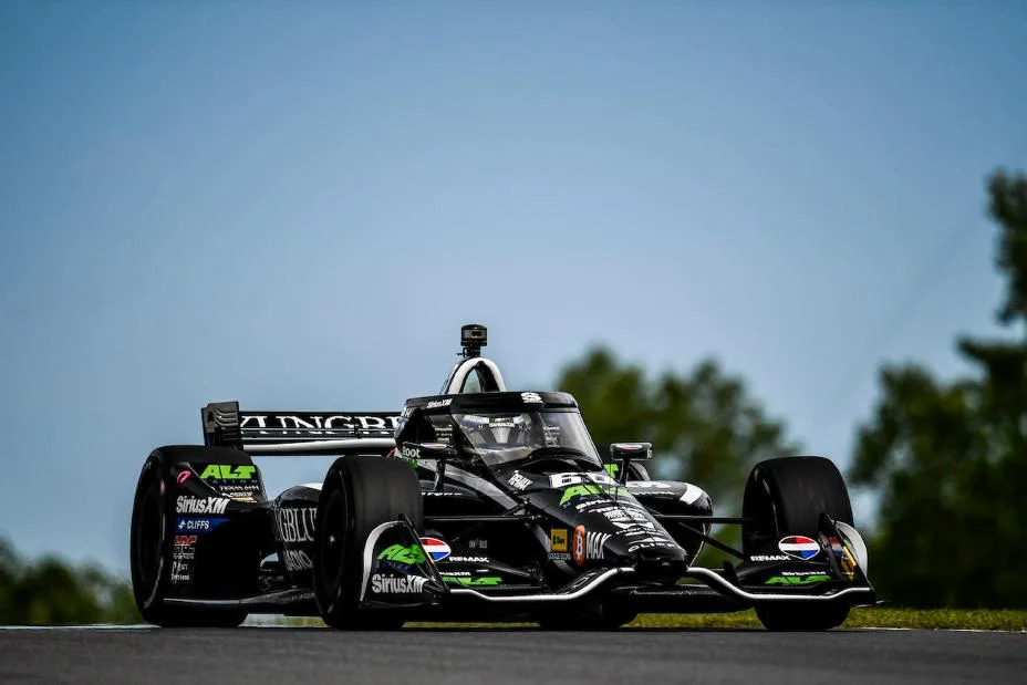 #60: Felix Rosenqvist, Meyer Shank Racing w/Curb Agajanian Honda