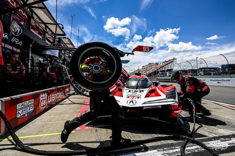 Podium finish for Acura Meyer Shank Racing #93 at Watkins Glen