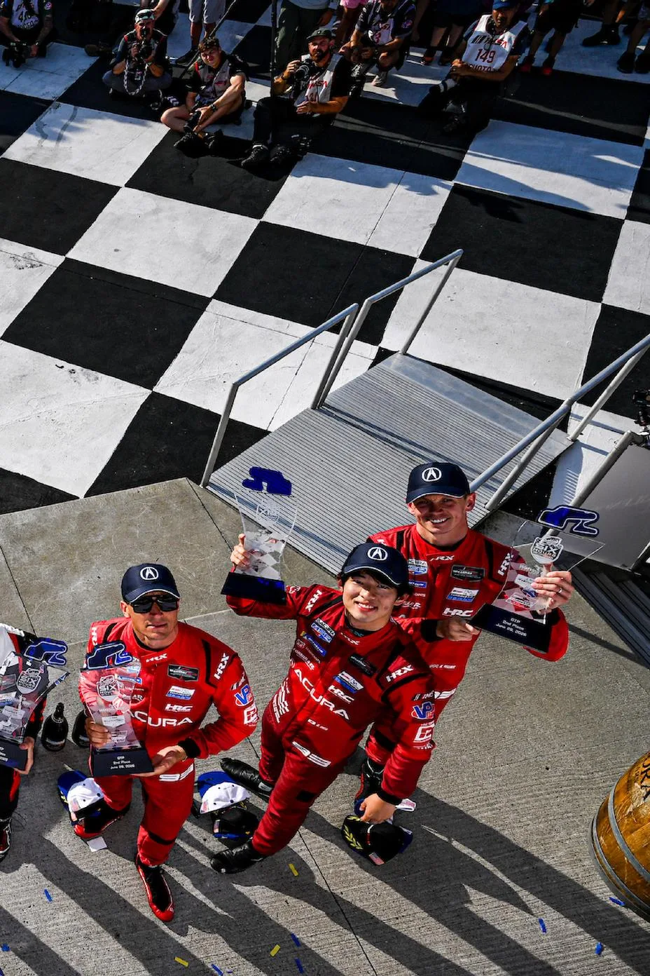 Podium finish for Acura Meyer Shank Racing #93 at Watkins Glen