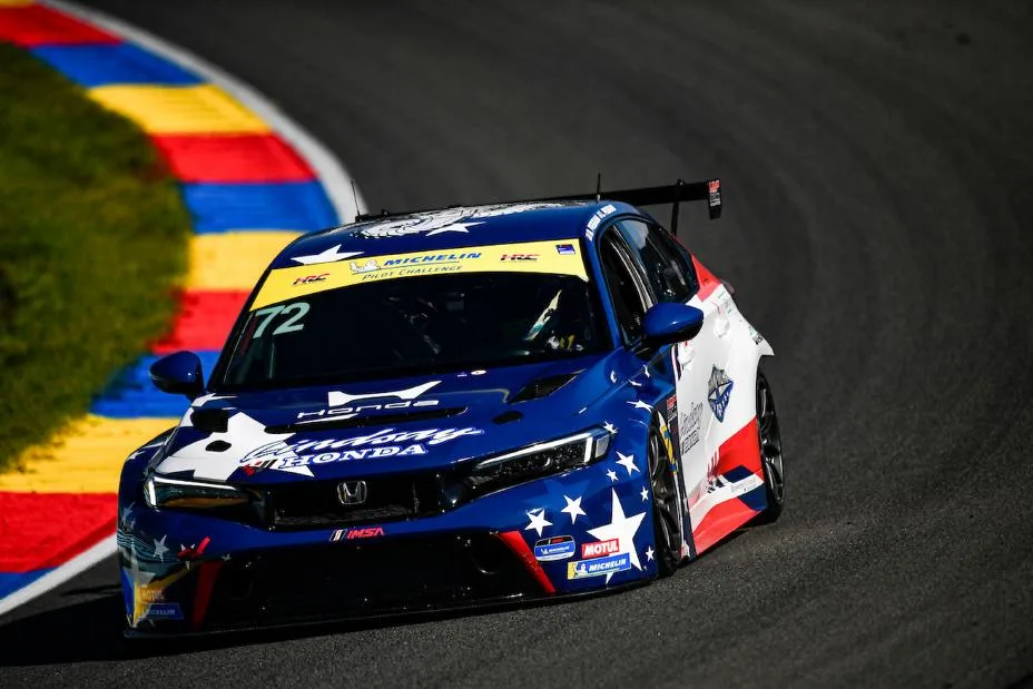 #72: Pegram Racing, Honda Civic FL5 TCR, TCR: Riley Pegram, Larry Pegram