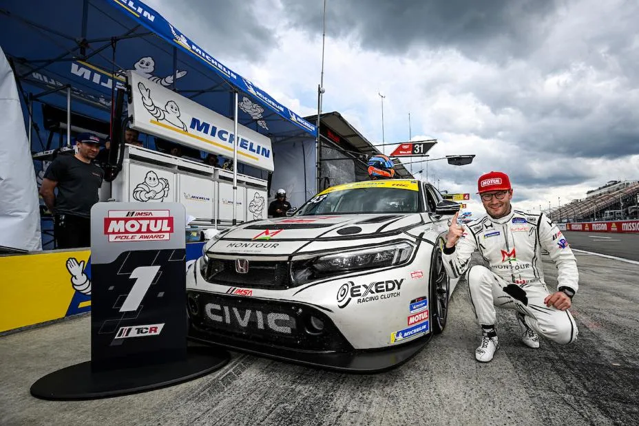 #93: MMG, Honda Civic FL5 TCR, TCR: Karl Wittmer, LP Montour, Motul Pole Award