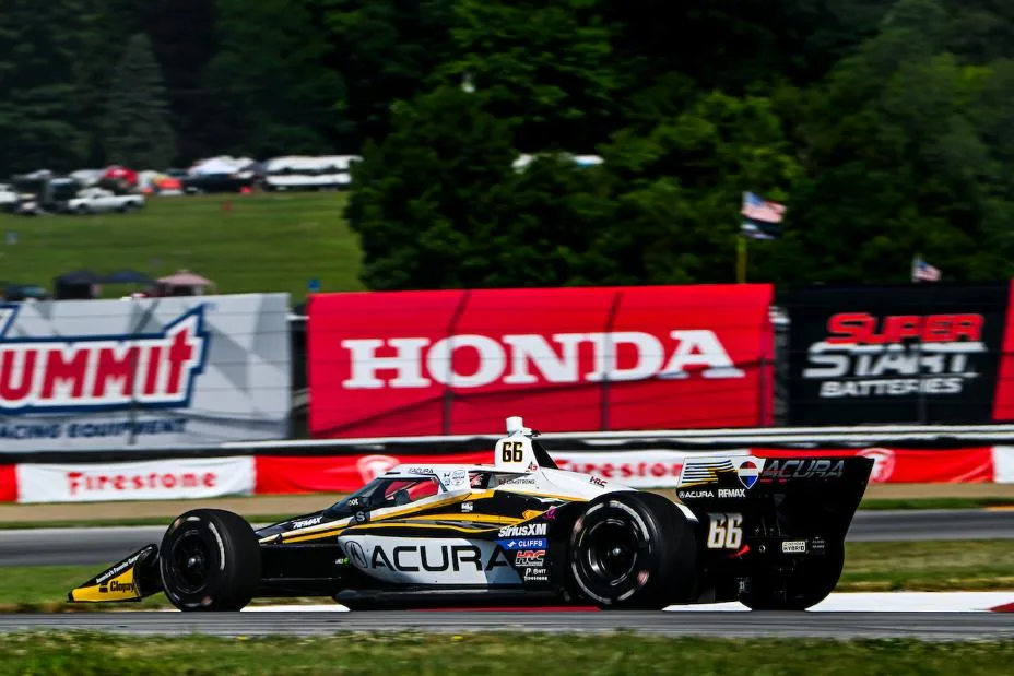 #66: Marcus Armstrong, Meyer Shank Racing w/Curb Agajanian Honda