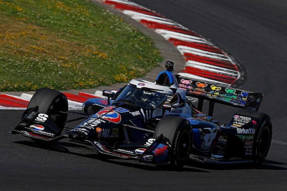 #60: Felix Rosenqvist, Meyer Shank Racing w/Curb Agajanian Honda