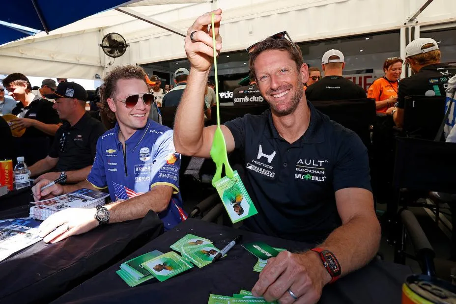 #18: Romain Grosjean, Dale Coyne Racing Honda