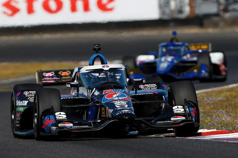 #60: Felix Rosenqvist, Meyer Shank Racing w/Curb Agajanian Honda