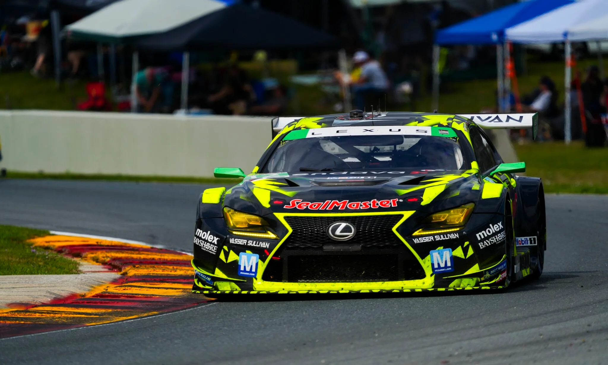 VASSER SULLIVAN ACHIEVES TWO TOP 10 FINISHES AT ROAD AMERICA