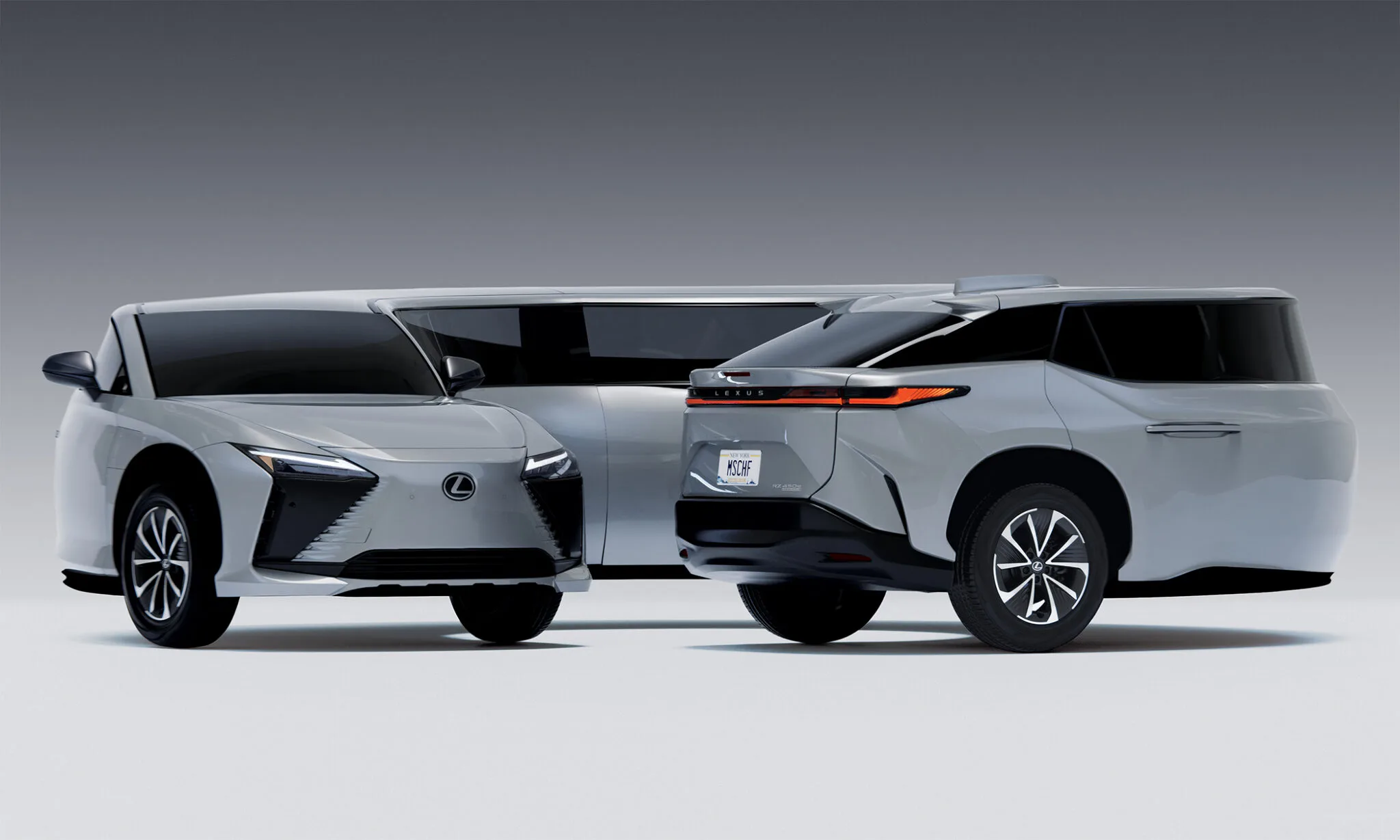 MSCHF TURNS TWO LEXUS ELECTRIFIED VEHICLES INTO SCULPTURE FOR MOTOMORPHOSIS