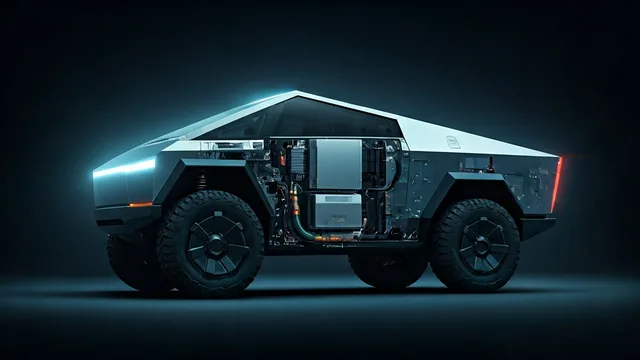 2024 TESLA Cybertruck — Tesla Cybertruck RDU inverter