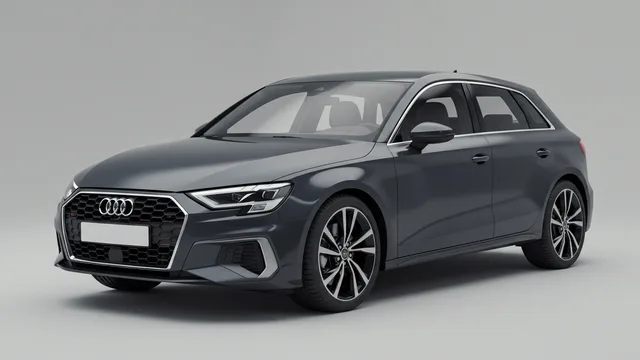 2022 AUDI A3 safety profile — editorial illustration