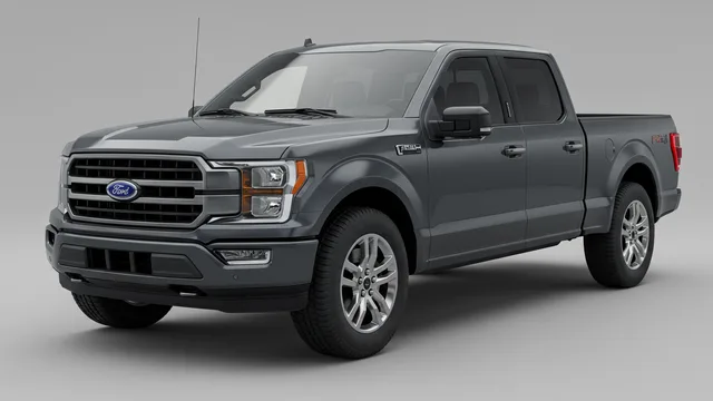 2021 FORD F-150 safety profile — editorial illustration