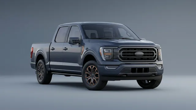 2025 FORD F-150 safety profile — editorial illustration