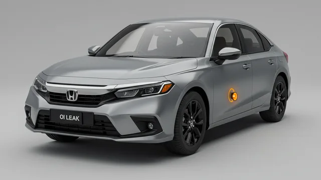 2023 HONDA Civic safety profile — editorial illustration