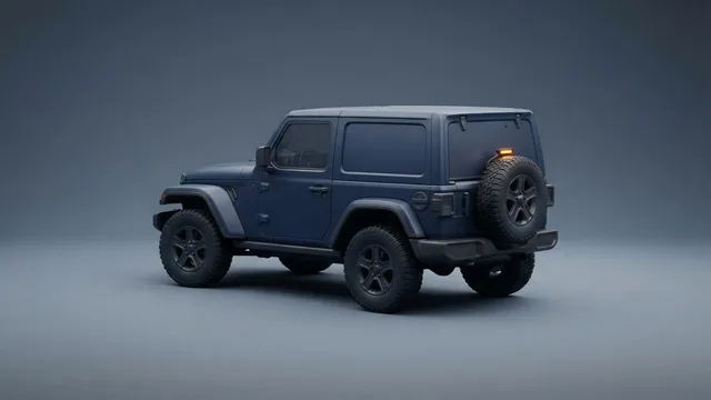 2022 JEEP Wrangler safety profile — editorial illustration