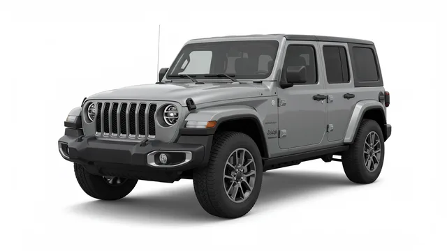 2023 JEEP Wrangler safety profile — editorial illustration