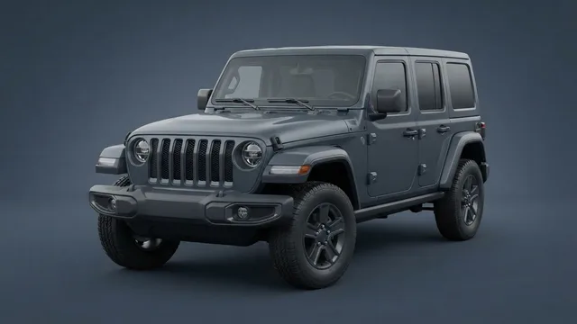 2026 JEEP Wrangler safety profile — editorial illustration