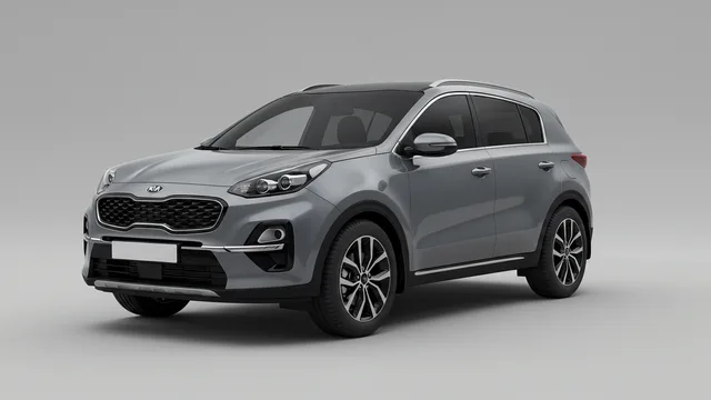 2022 KIA Sportage safety profile — editorial illustration