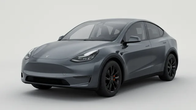 2021 TESLA Model Y safety profile — editorial illustration