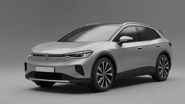 2021 VOLKSWAGEN ID.4 safety profile — editorial illustration